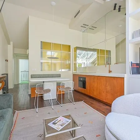 Beautiful Loft - Montmartre Daire *